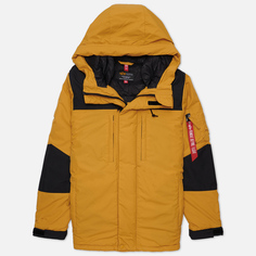 Мужская куртка парка Alpha Industries Avalanche Primaloft жёлтый, Размер S