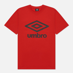 Мужская футболка Umbro FW Large Logo красный, Размер L