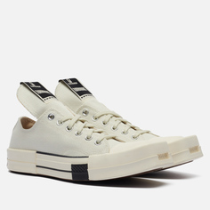 Кеды Converse x Rick Owens DRKSHDW TURBODRK Chuck 70 Ox белый, размер 38 EU