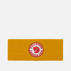 Повязка Fjallraven 1960 Logo Headband жёлтый, Размер ONE SIZE