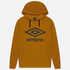 Мужская толстовка Umbro FW Large Logo Hoodie жёлтый, Размер S