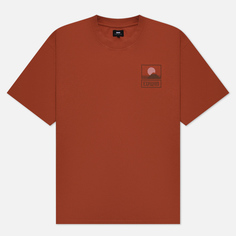 Мужская футболка Edwin Sunset On Mount Fuji красный, Размер S