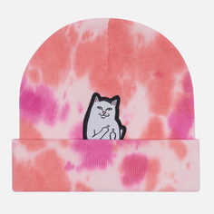 Шапка Ripndip Lord Nermal Tie-Dye розовый, Размер ONE SIZE