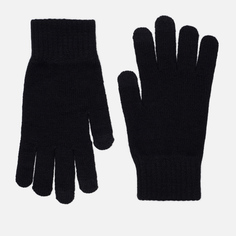 Перчатки K-Way Alfred Cardigan Stitch Wool чёрный, Размер 7