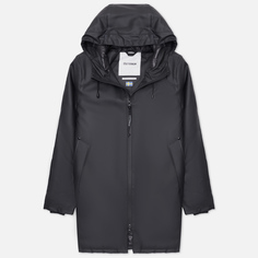 Мужская куртка дождевик Stutterheim Stockholm Winter чёрный, Размер M