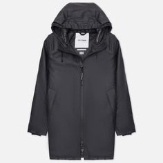 Мужская куртка дождевик Stutterheim Stockholm Winter чёрный, Размер XXL