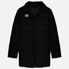 Мужская демисезонная куртка Umbro Training Padded чёрный, Размер XL