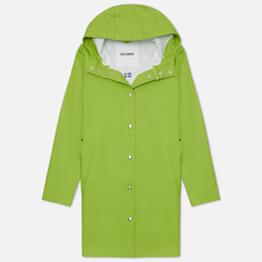 Женская куртка дождевик Stutterheim Mosebacke зелёный, Размер XL