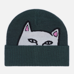 Шапка Ripndip Peeking Nermal зелёный, Размер ONE SIZE