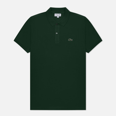 Мужское поло Lacoste Original L.12.12 Slim Fit зелёный, Размер XL