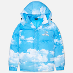 Мужской пуховик Ripndip Heaven And Hell Puffer голубой, Размер S