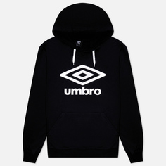 Мужская толстовка Umbro FW Large Logo Hoodie чёрный, Размер L