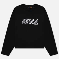 Женская толстовка Timberland Cropped Logo чёрный, Размер M