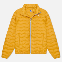 Мужская демисезонная куртка K-Way Valentine Eco Warm жёлтый, Размер XXL