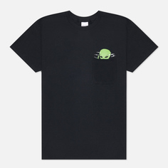 Мужская футболка Ripndip Smoking Alien Pocket чёрный, Размер S