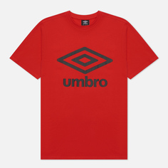 Мужская футболка Umbro FW Large Logo красный, Размер S