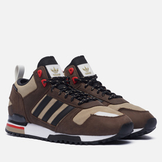 Мужские кроссовки adidas Originals ZX 700 Winter CP коричневый, размер 40.5 EU