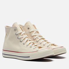 Кеды Converse Chuck 70 Vintage Canvas High бежевый, размер 43 EU