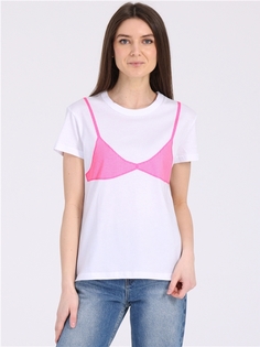 Футболка женская Апрель 1ЖДФК3784001 белая 96/164