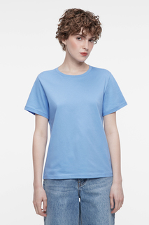 Футболка женская Befree 2331253413 голубая XS