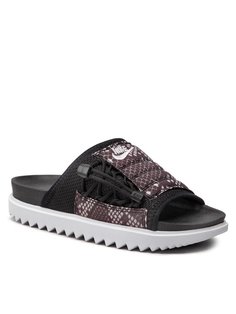 Шлепанцы Asuna Slide Print DC9950-001 Nike Черный 36,5 EU