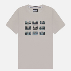 Мужская футболка Weekend Offender Boombox Graphic бежевый, Размер XL