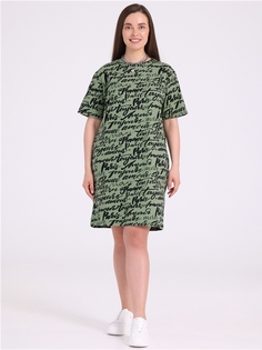 Платье женское Апрель 1ЖПК4076804н хаки 120/164