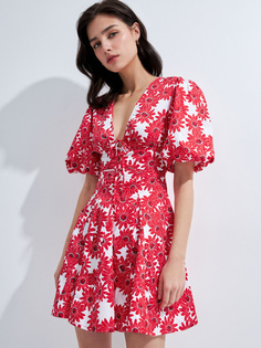 Платье женское ZARINA 3226015545 красное XS