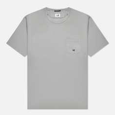 Мужская футболка C.P. Company 70/2 Mercerized Jersey Twisted Pocket серый, Размер XXXL
