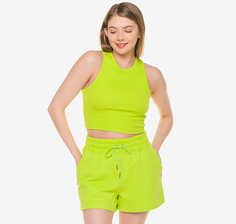 Шорты женские Marmalato 1047-016 зеленые S/M