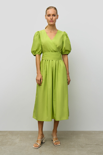 Платье женское Baon B4523021 зеленое L