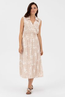 Платье женское U.S. POLO Assn. G082SZ032-000-1566594-GALIO бежевое 34