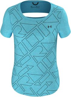 Футболка женская Under Armour 1369776 голубая MD