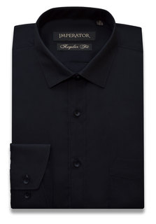 Рубашка мужская Imperator DF420 черная 39/170-178