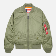 Мужская куртка бомбер Alpha Industries MA-1 Blood Chit оливковый, Размер M