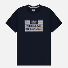 Мужская футболка Weekend Offender Shevchenko SS23 синий, Размер XS