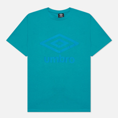 Мужская футболка Umbro FW Large Logo голубой, Размер S