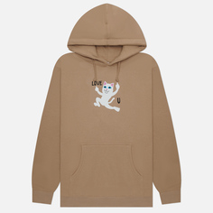 Мужская толстовка Ripndip Love U Hoodie коричневый, Размер L