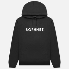 Мужская толстовка SOPHNET. Logo Hoodie чёрный, Размер S