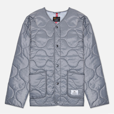 Женская куртка лайнер Alpha Industries Contrast Quilted Liner серый, Размер XS