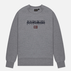 Женская толстовка Napapijri Ayas Crew Neck серый, Размер L