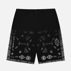 Мужские шорты Evisu Heritage Nomadic Printed Woven чёрный, Размер XL