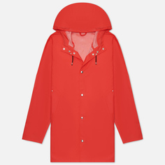 Мужская куртка дождевик Stutterheim Stockholm Lightweight красный, Размер S