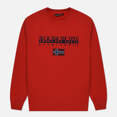 Мужская толстовка Napapijri Ayas Crew Neck красный, Размер M