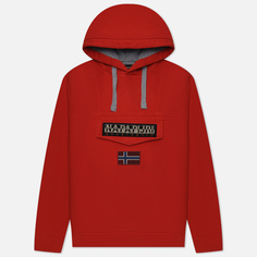 Мужская толстовка Napapijri Burgee Winter Hoodie красный, Размер M