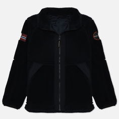 Мужская толстовка Napapijri Trollvegen Full Zip Fleece чёрный, Размер M