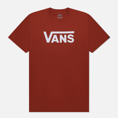 Мужская футболка Vans Classic оранжевый, Размер XL