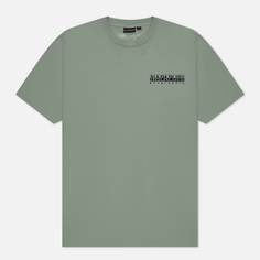 Мужская футболка Napapijri S-Paradise зелёный, Размер S