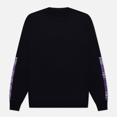 Мужской свитер SOPHNET. Heart Crew Neck чёрный, Размер S