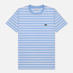Мужская футболка Lacoste Slim Fit Stripe комбинированный, Размер S
